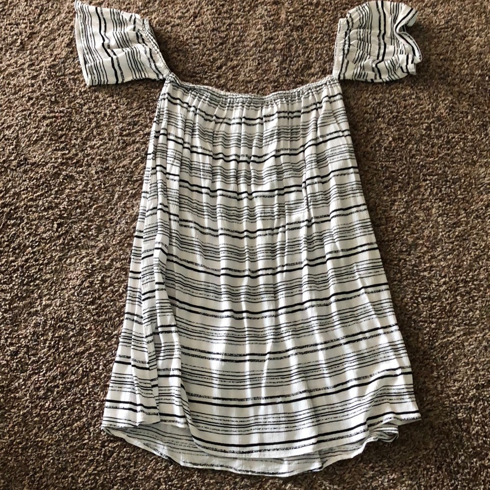 Spiritual Gangster off shoulder mini dress